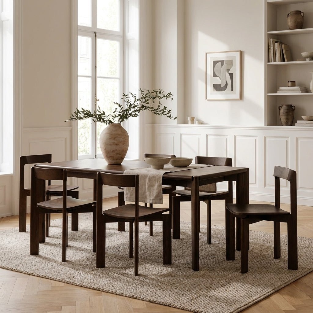 Daichi Dining Set Walnut Stained Ash - Altera