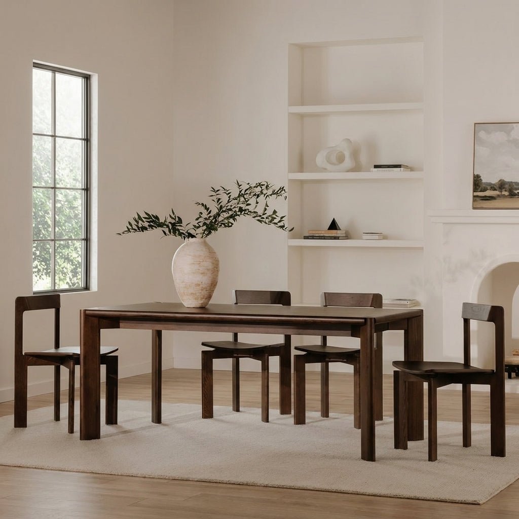Daichi Dining Set Walnut Stained Ash - Altera
