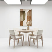 Dalton Dining Chair Cream White (Set of Two) - Altera