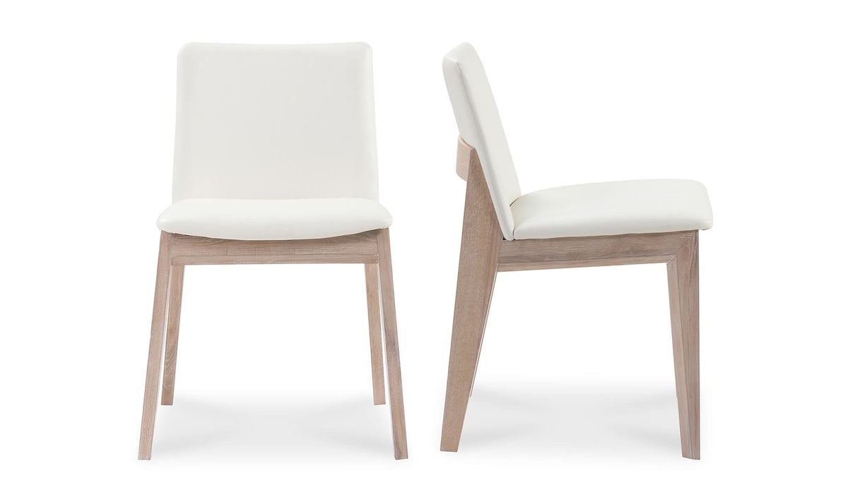 Dalton Dining Chair Cream White (Set of Two) - Altera
