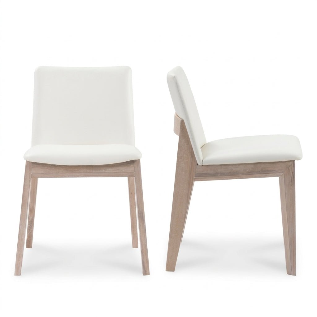 Dalton Dining Chair Cream White (Set of Two) - Altera