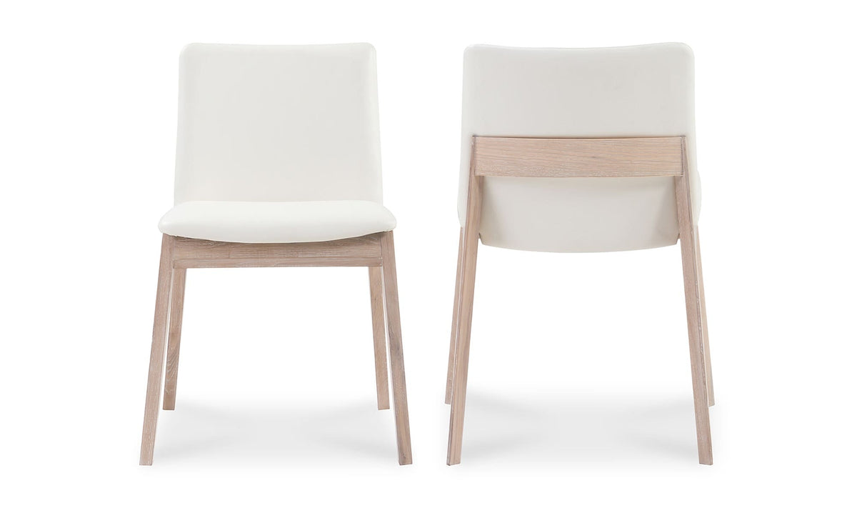 Dalton Dining Chair Cream White (Set of Two) - Altera
