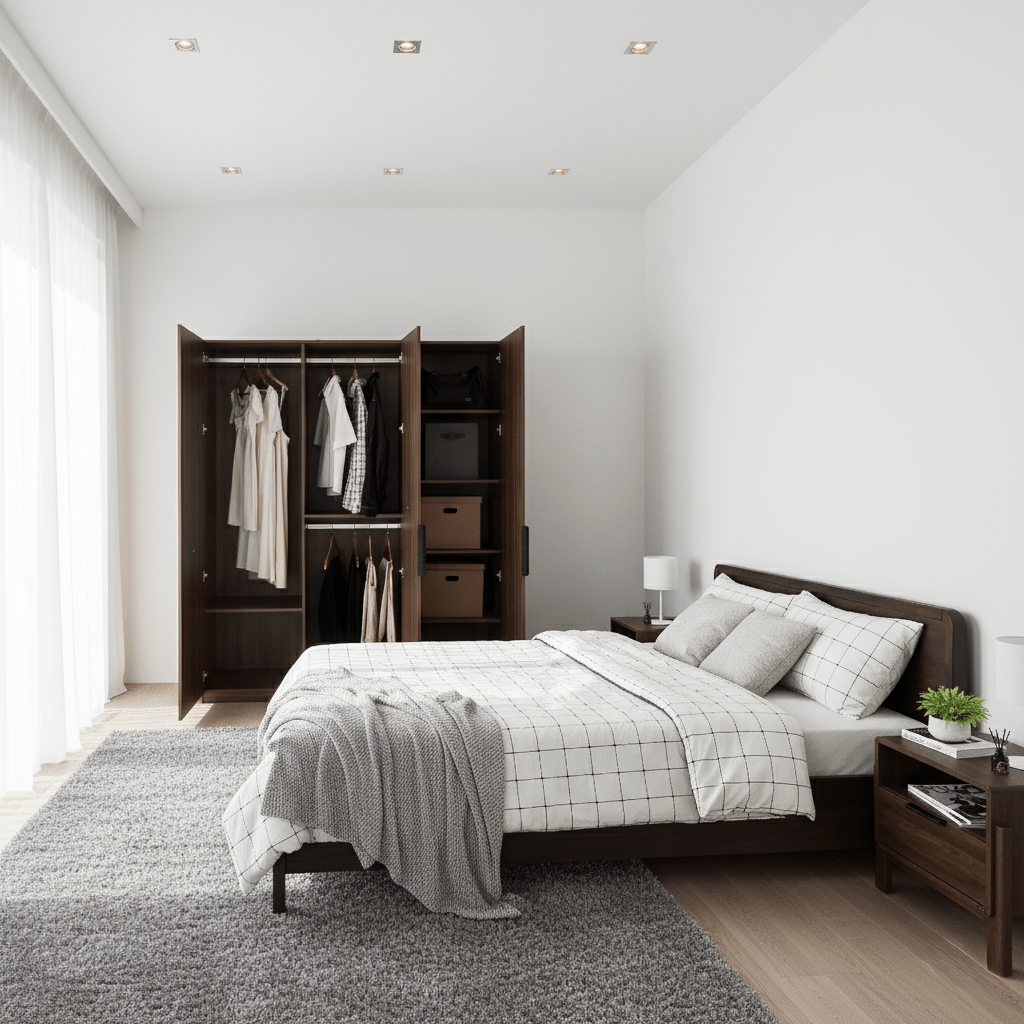 Dalumd 4 - Piece Bedroom Furniture Set - Altera