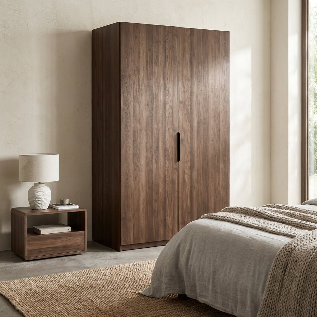Dalumd Two - Door Wooden Wardrobe - Altera