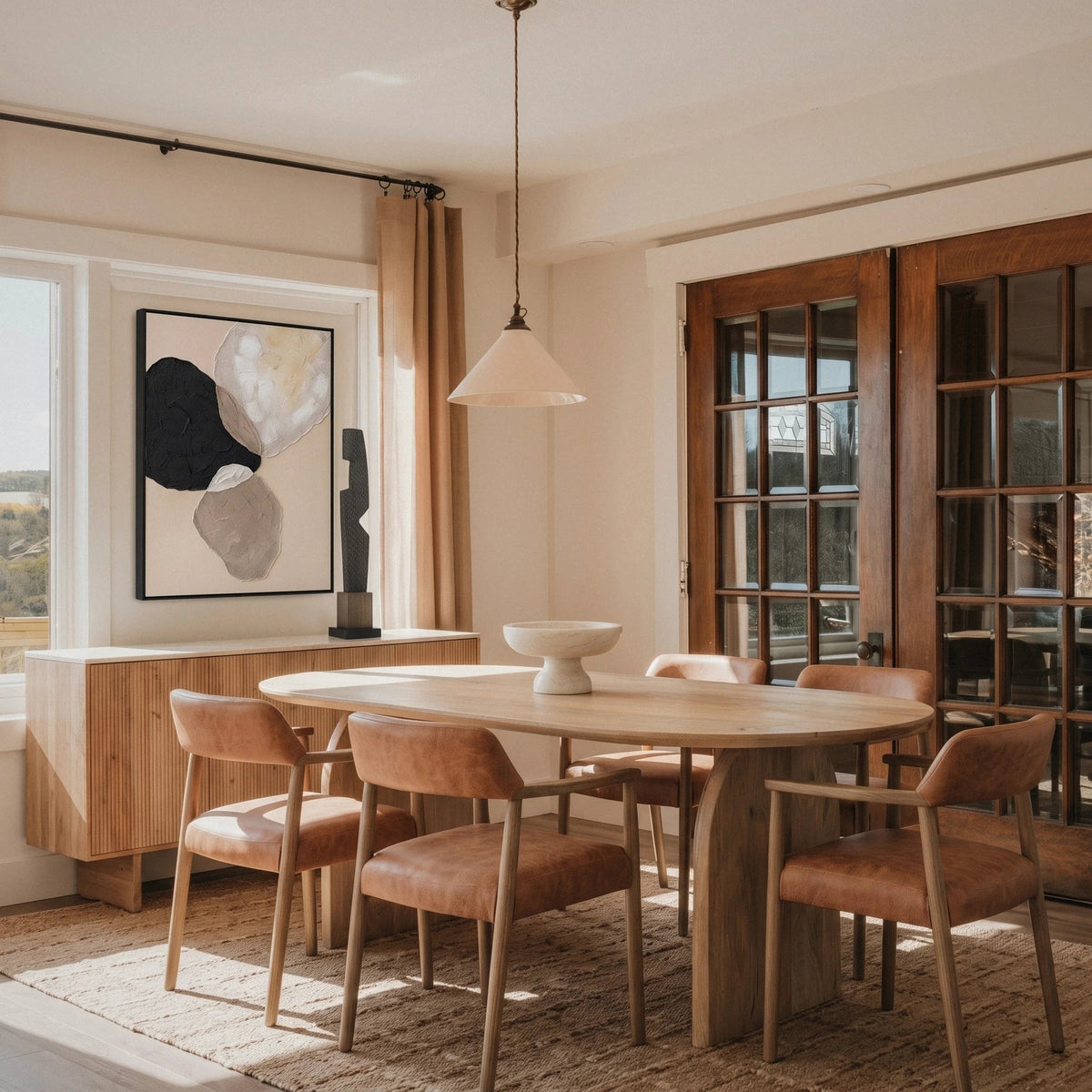 Deia Acacia Dining Set - Altera