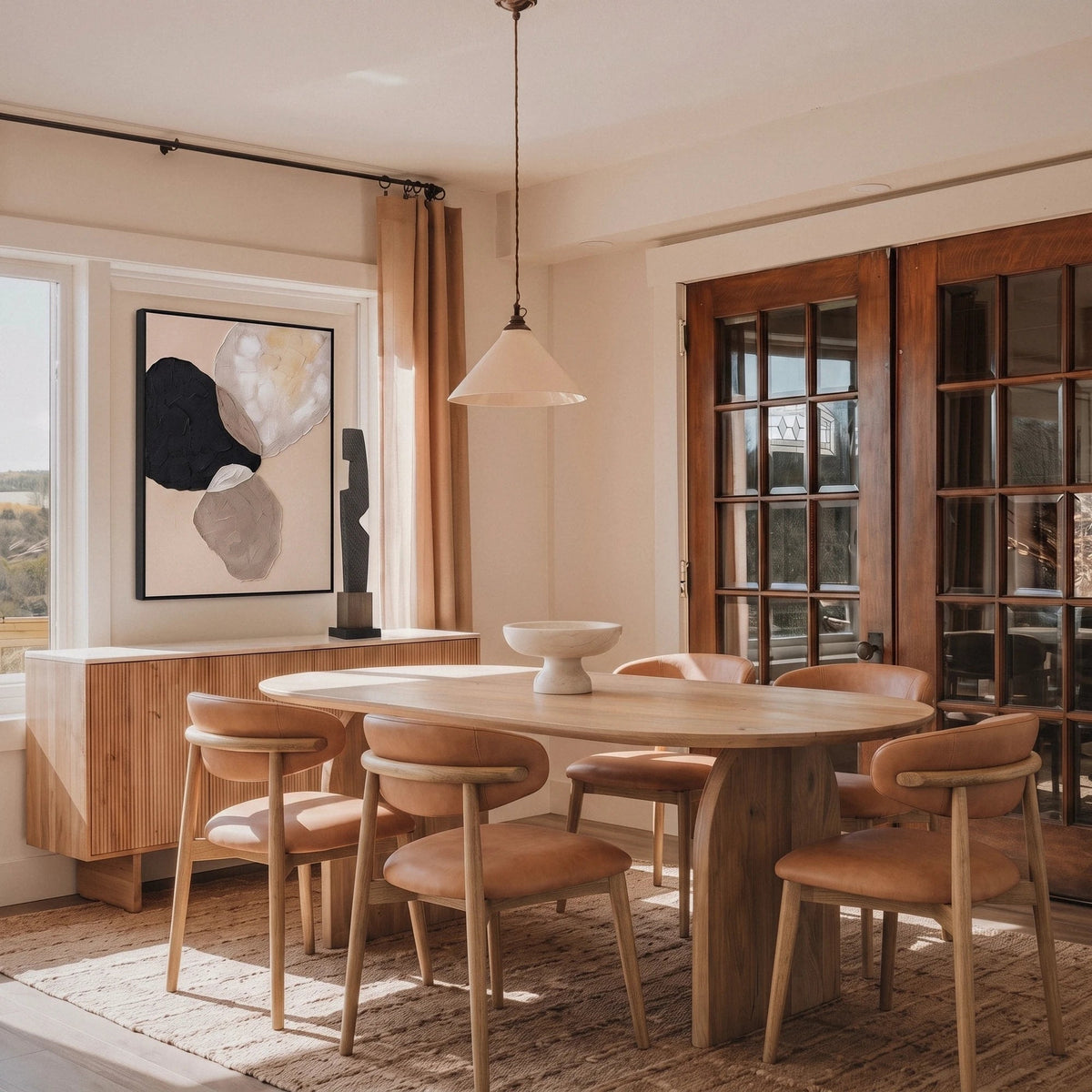 Deia Acacia Dining Set - Altera