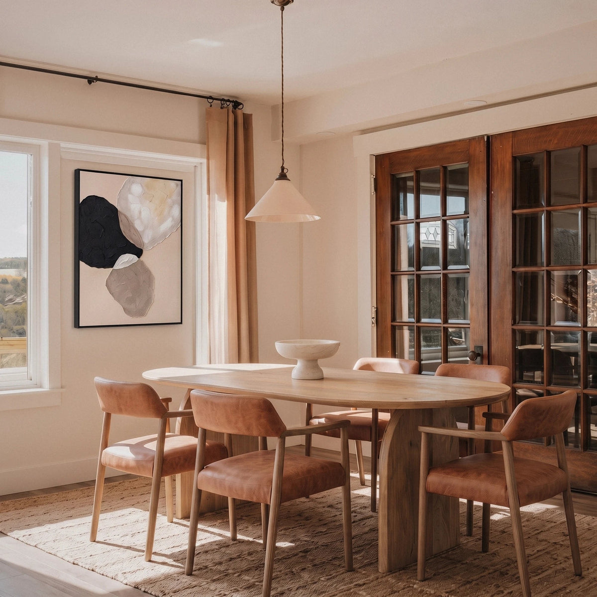 Deia Acacia Dining Set - Altera