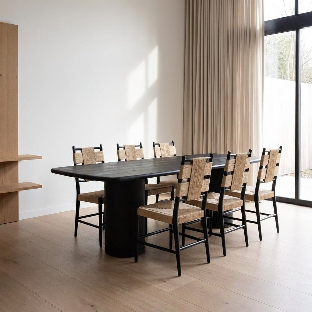 Delphine Dining Table Large Black - Altera