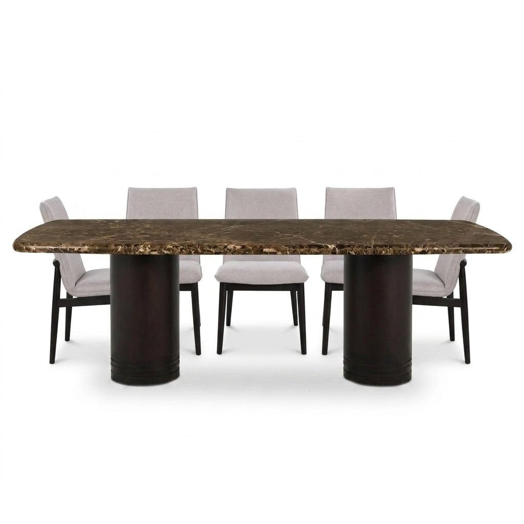 Delphine Marble Dining Set - Altera