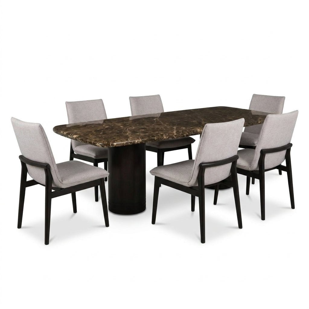 Delphine Marble Dining Set - Altera