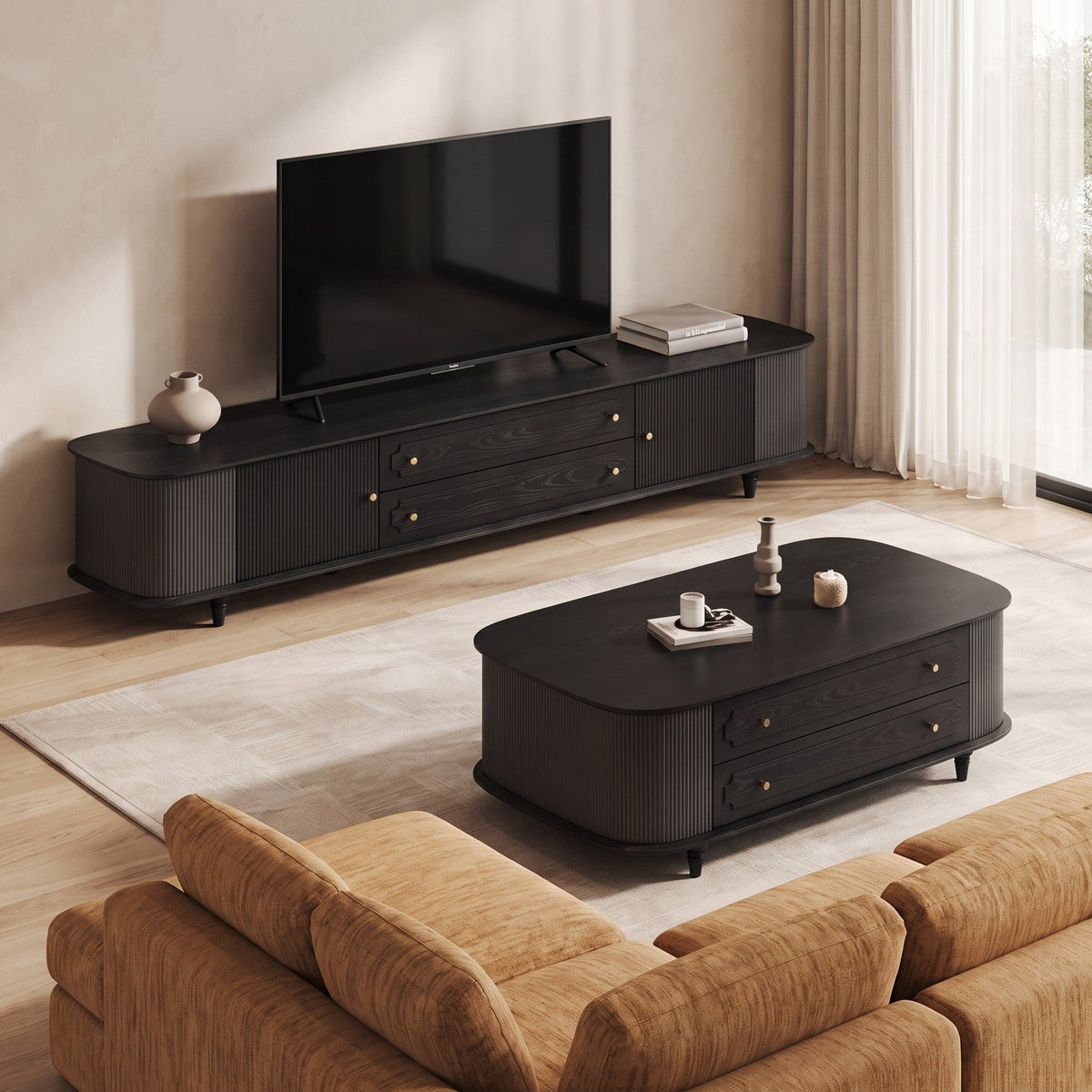 Dijon TV Stand & Coffee Table - Altera