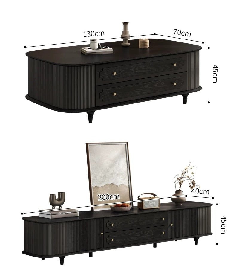 Dijon TV Stand & Coffee Table - Altera