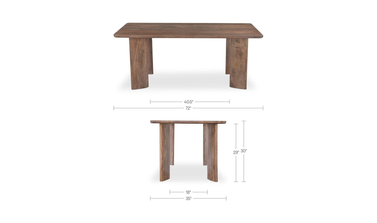 Rectangular dimensions