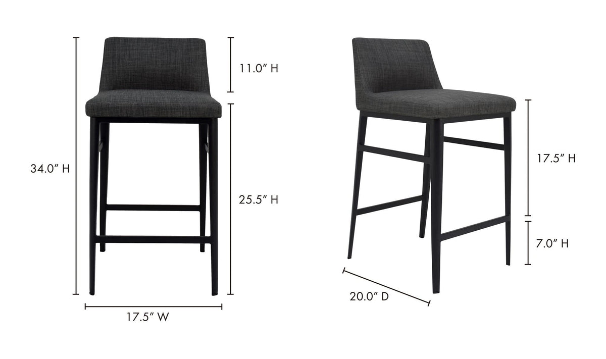 Charcoal Grey dimensions