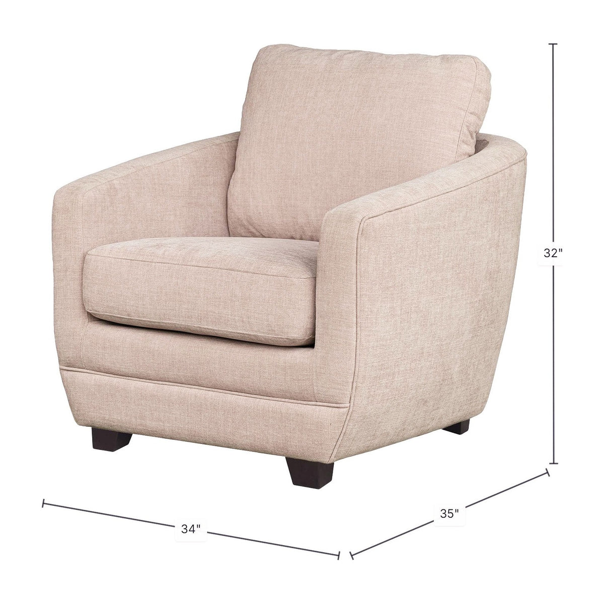 Vieux rose dimensions