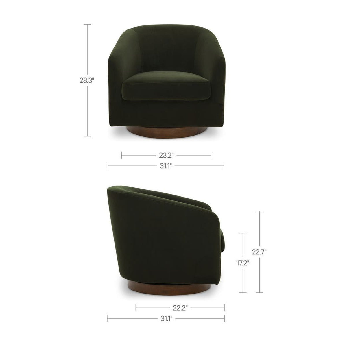 Dark Green dimensions