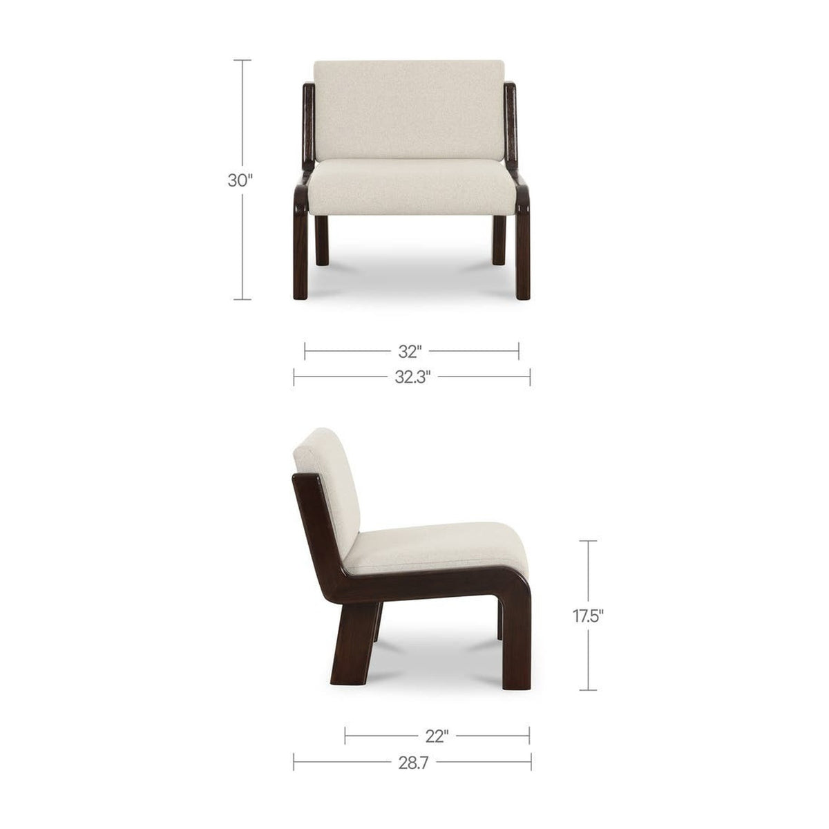 Flecked Ivory dimensions
