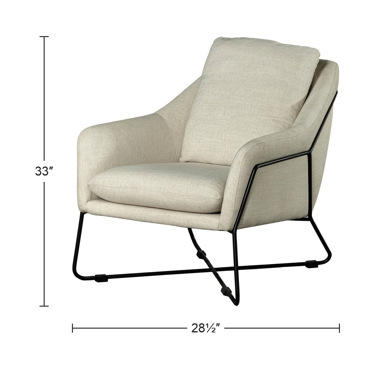 Linen Taupe dimensions