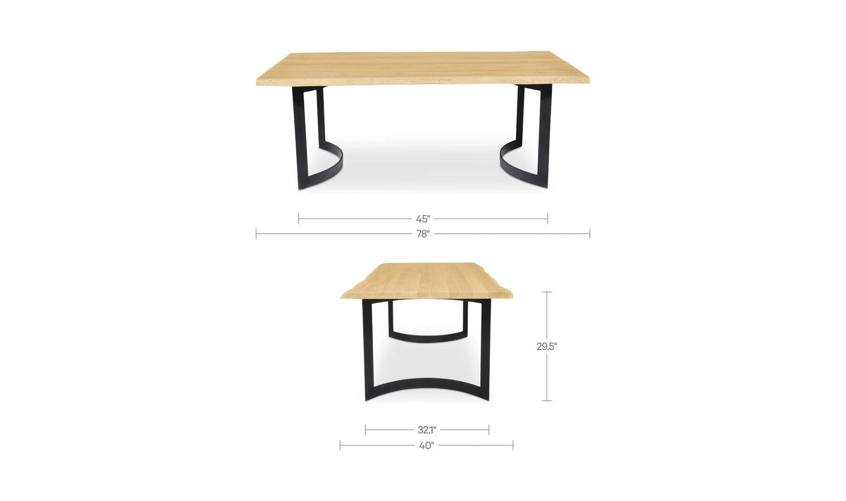 Oak / Extra Small dimensions