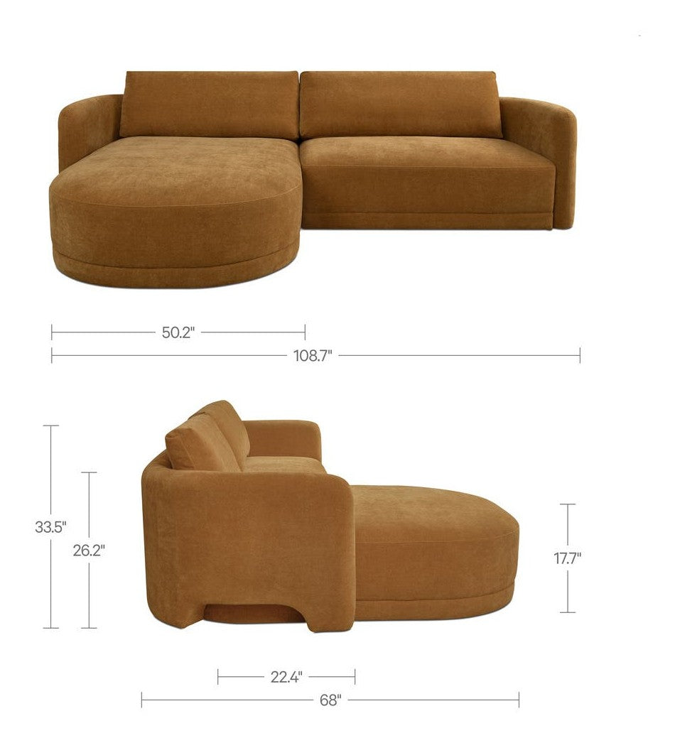Ginger / Left dimensions