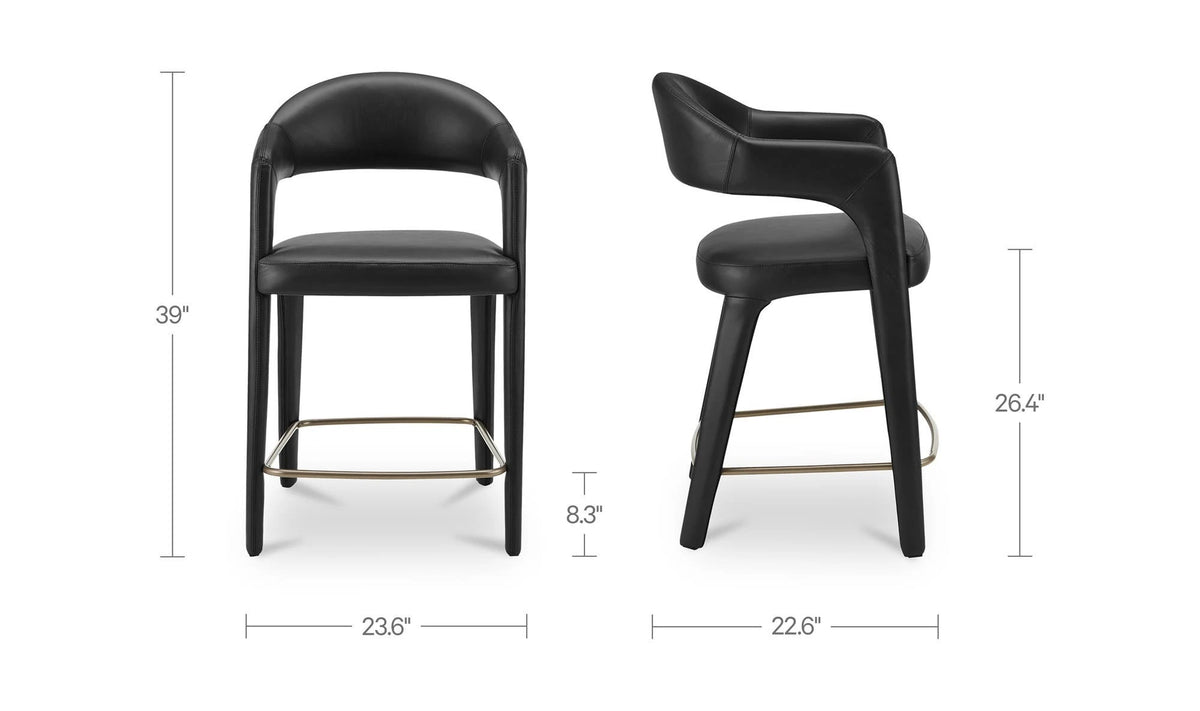 Black Leather dimensions