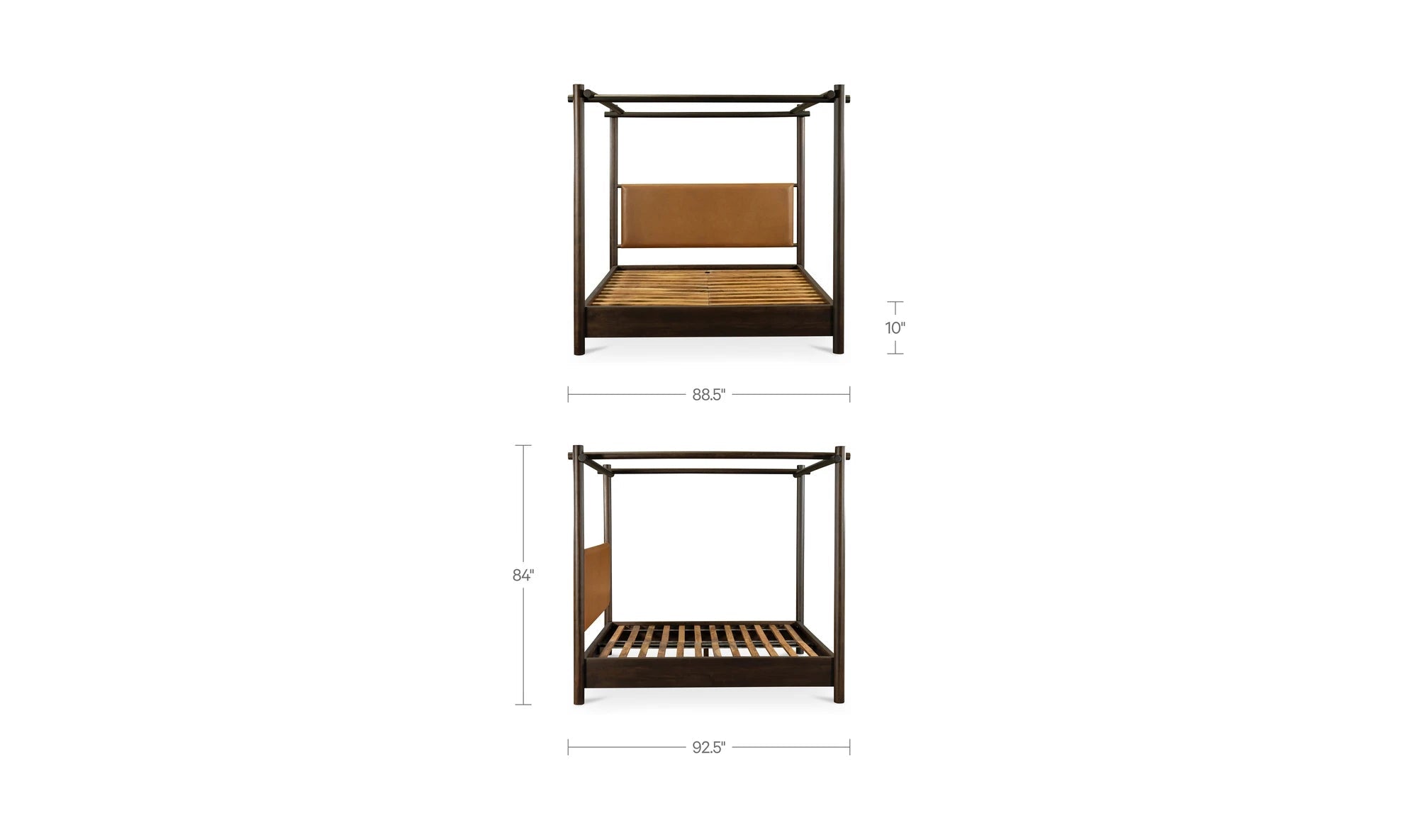 King / Bed Only dimensions