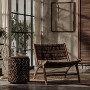Drumcliff Teak and Abaca Chair - Altera