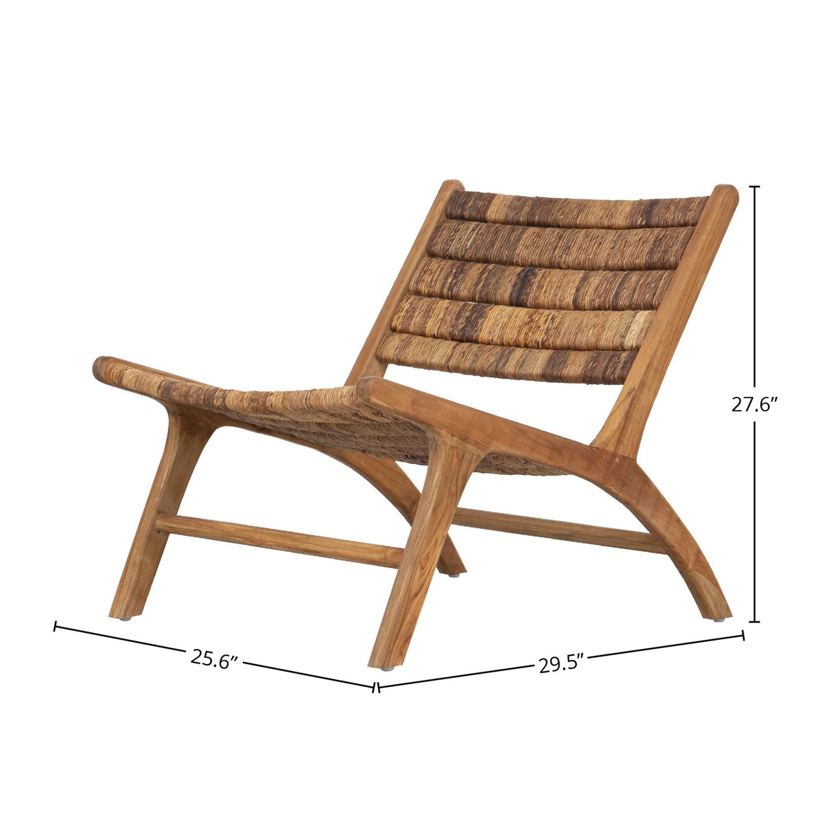 Drumcliff Teak and Abaca Chair - Altera