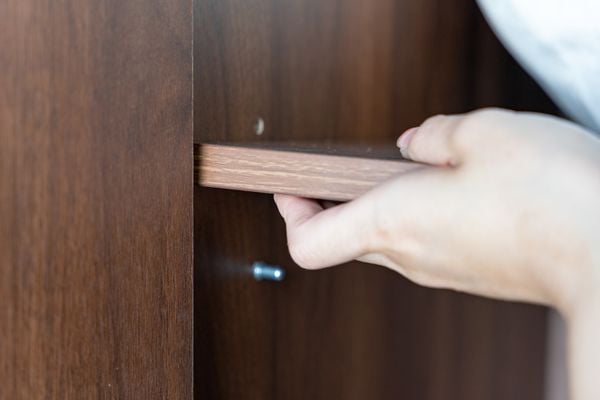 MOHO Vienna 201 3-Door Modular Wooden Wardrobe with Shelves & Drawers
