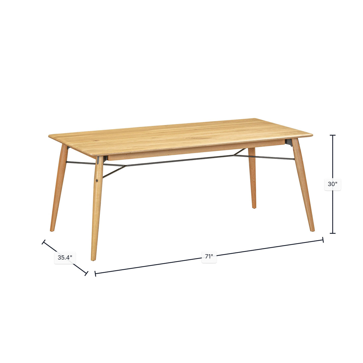 Dunster Oak Dining Set - Altera