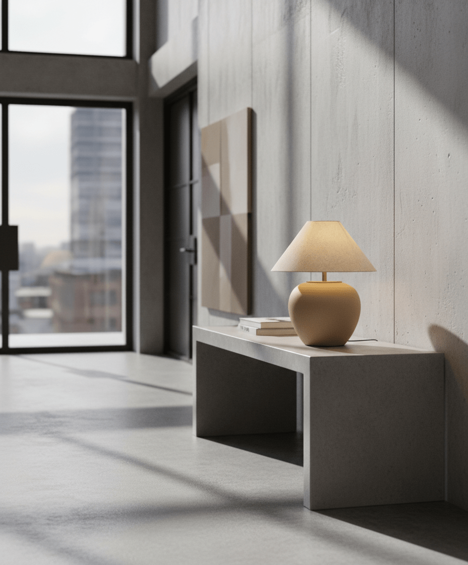 Earthen Vessel Ceramic Table Lamp - Altera