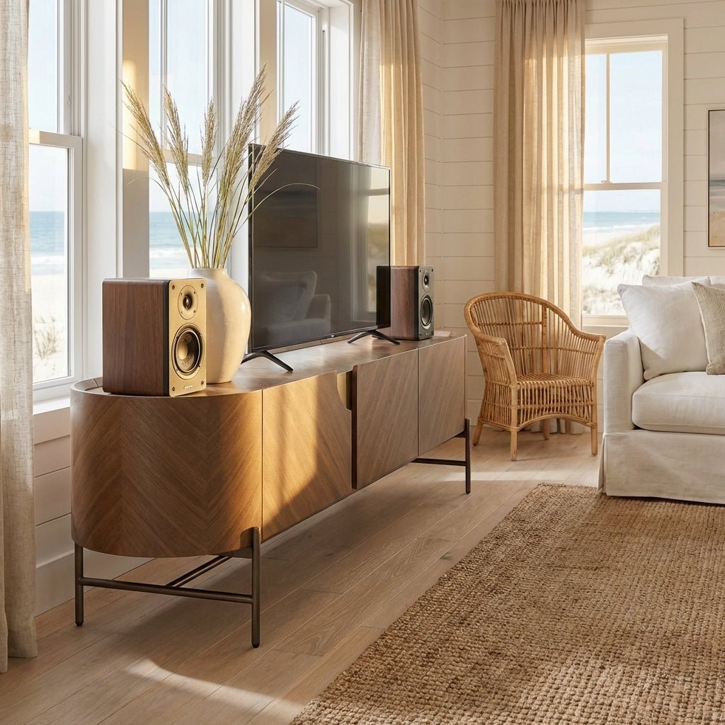 Echelon Metallic Entertainment Center - Altera