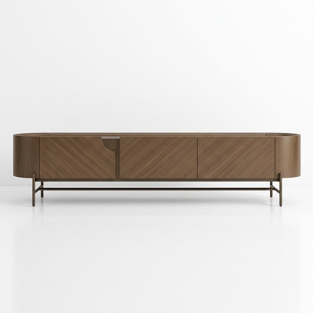 Echelon Metallic Entertainment Center - Altera