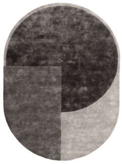 Eclipse Hand - Woven Tencel Rug - Altera