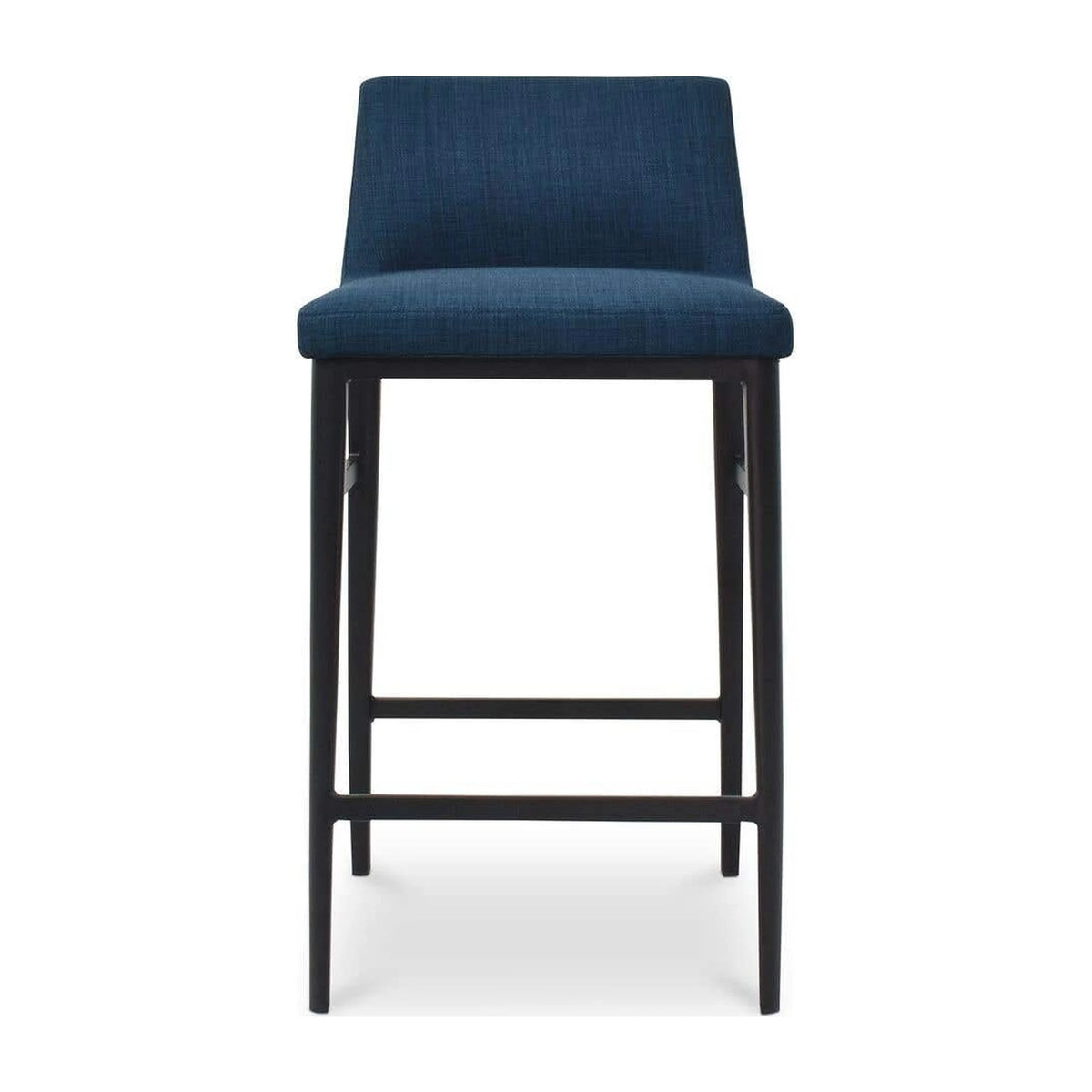 Bolsena Counter Stool in Blue, polyester, 17½" × 20"