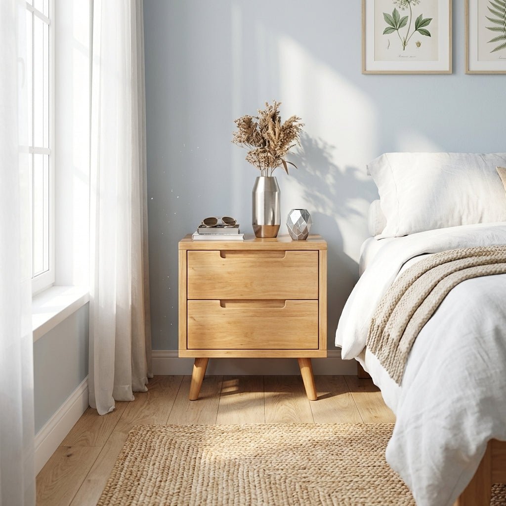 Ellie Crafted Solid Wood Smart Storage Bed - Altera