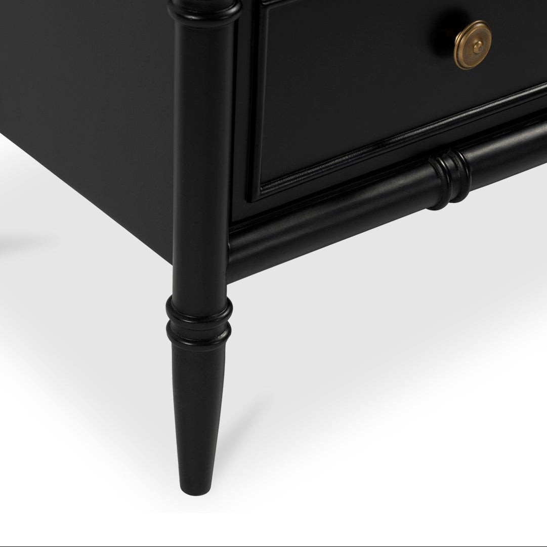 Elowen 5 Drawer Chest Black - Altera