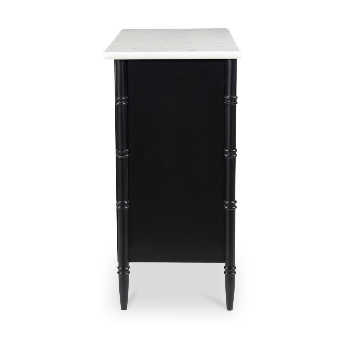 Elowen 5 Drawer Chest Black - Altera