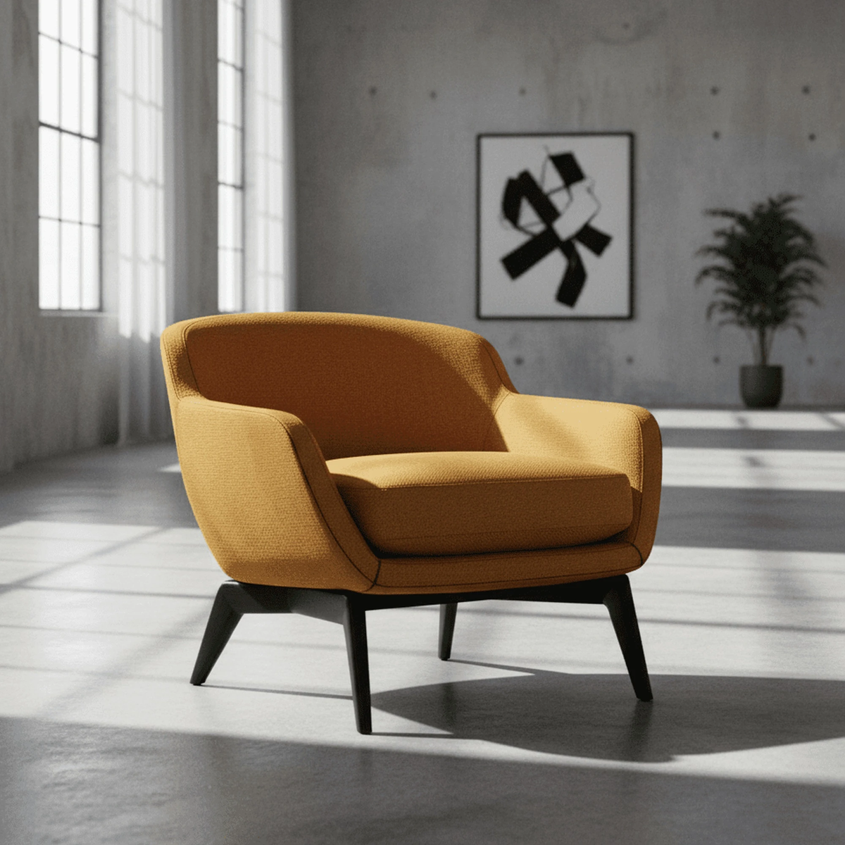 Emery Upholstered Armchair - Altera