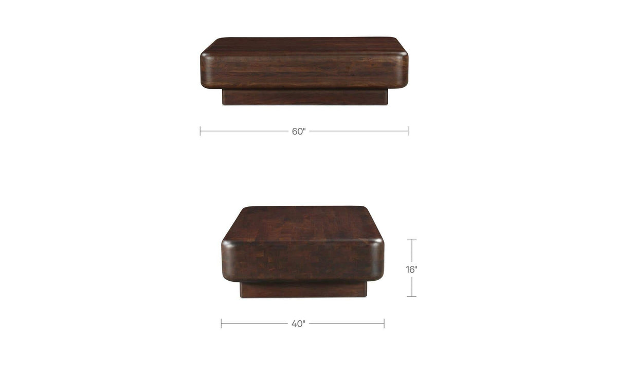 Coffee Table + Side Table dimensions
