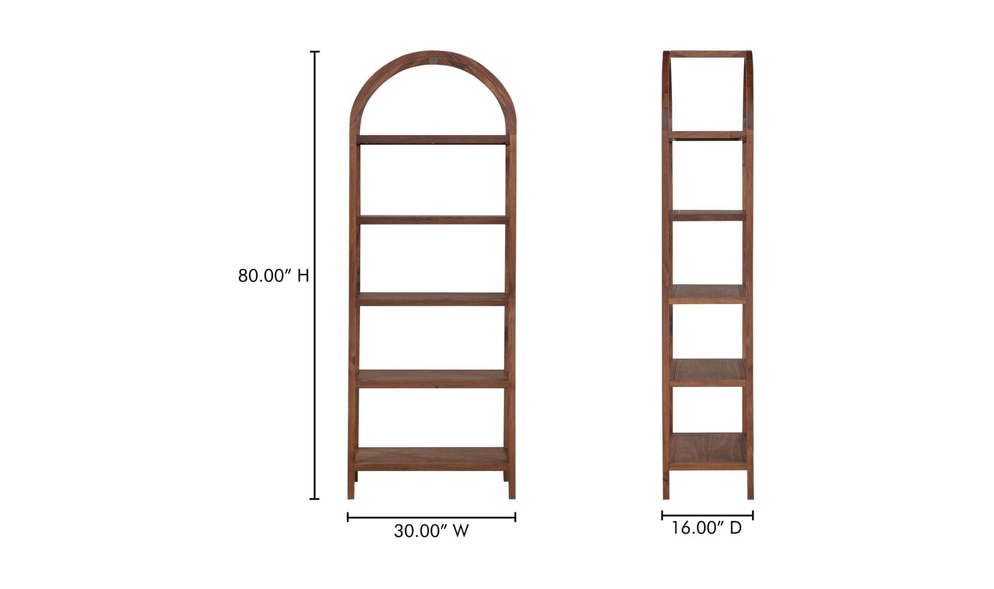 Walnut dimensions