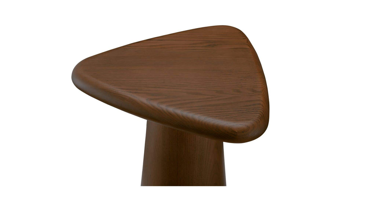 Raglan Cocktail Table in Brown — solid ash detail
