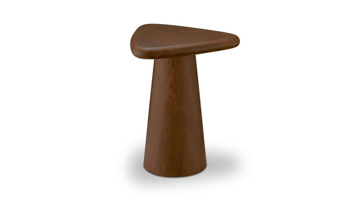Raglan Cocktail Table in Brown — solid ash detail