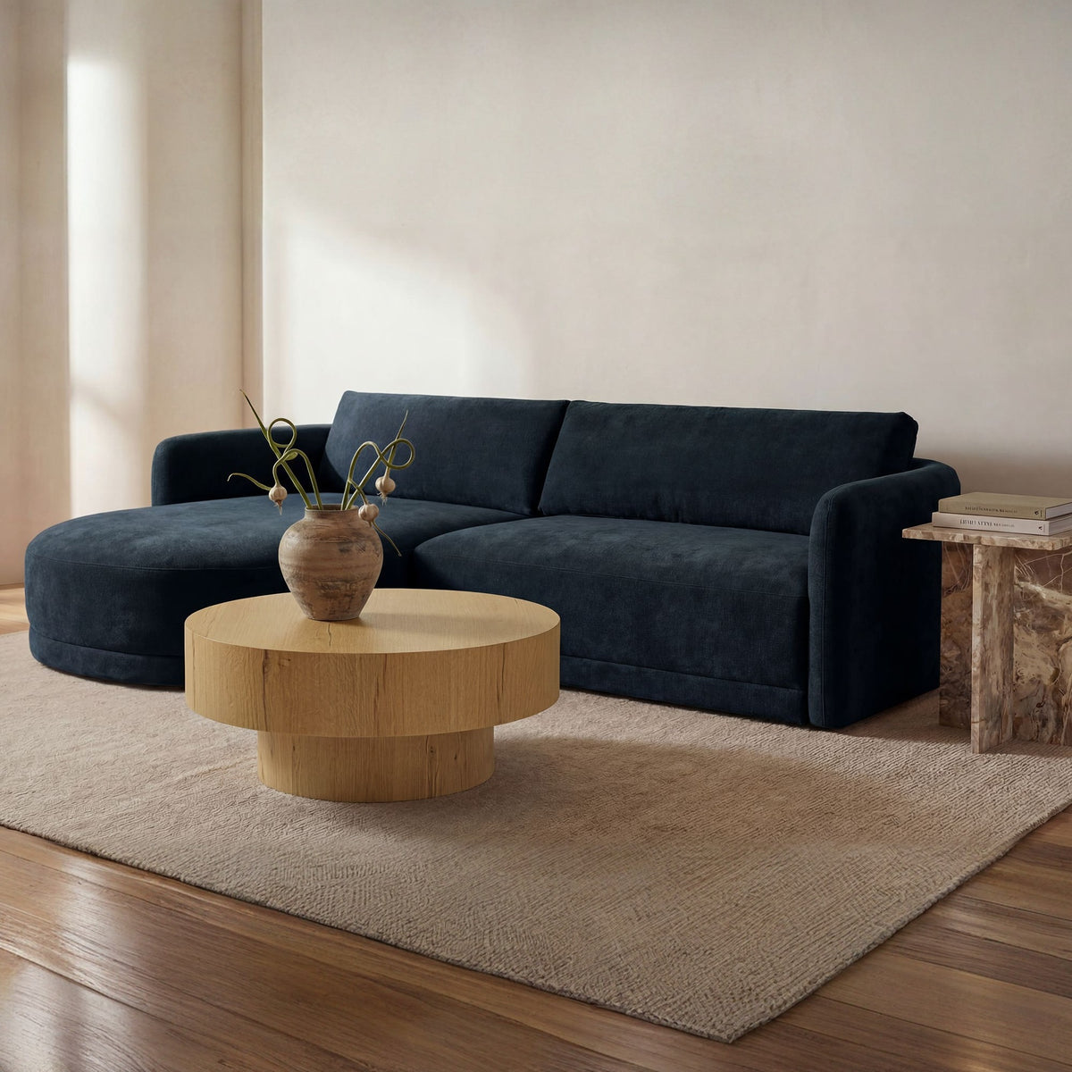 Eyam Curved Sectional - Altera