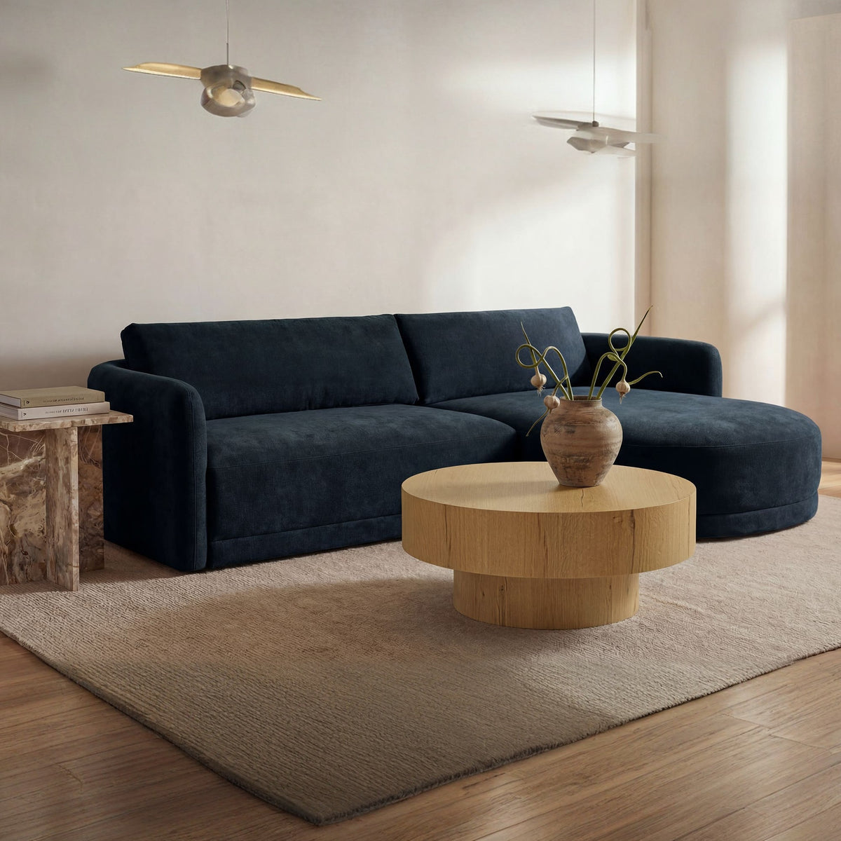 Eyam Curved Sectional - Altera