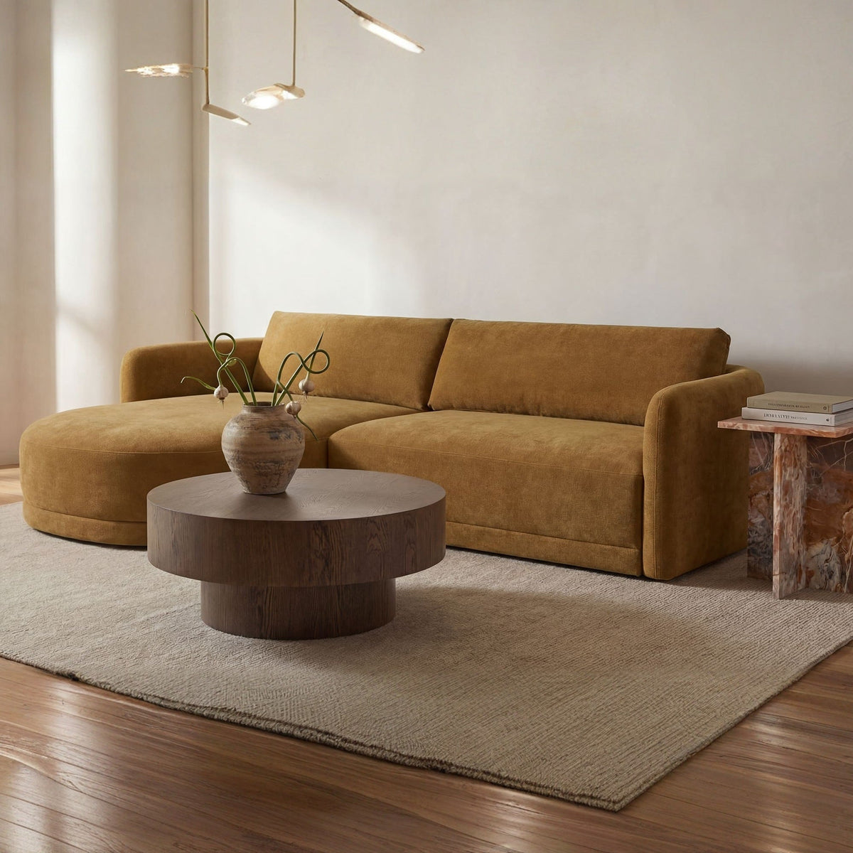 Eyam Curved Sectional - Altera