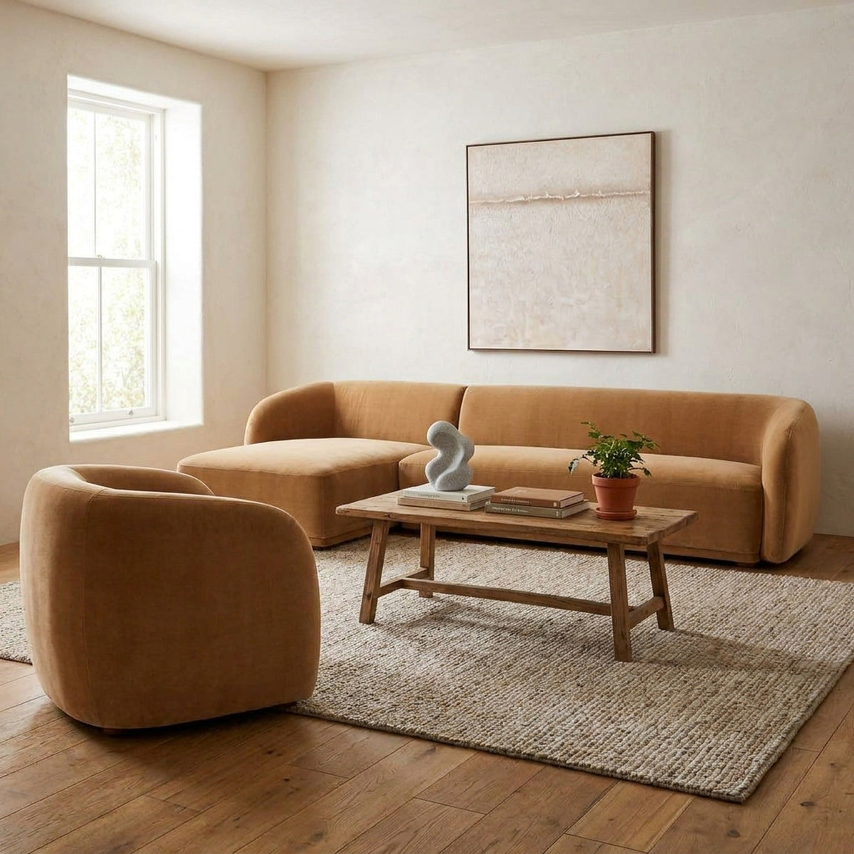 Farnborough Sectional and Accent Chair Set - Altera