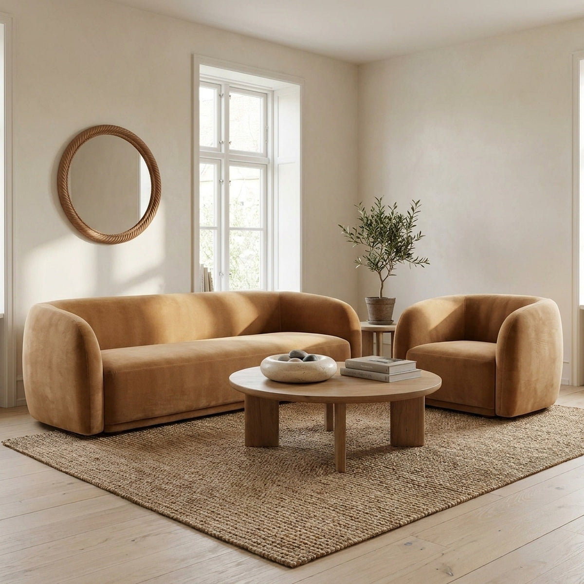 Farnborough Sofa and Accent Chair Set - Altera