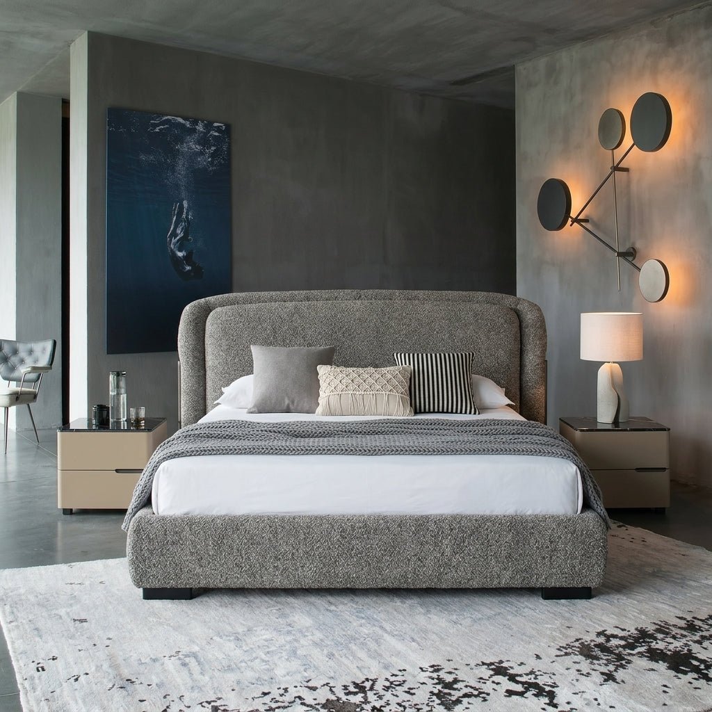 Fort - de - France King Bed with Matching Nightstands - Altera