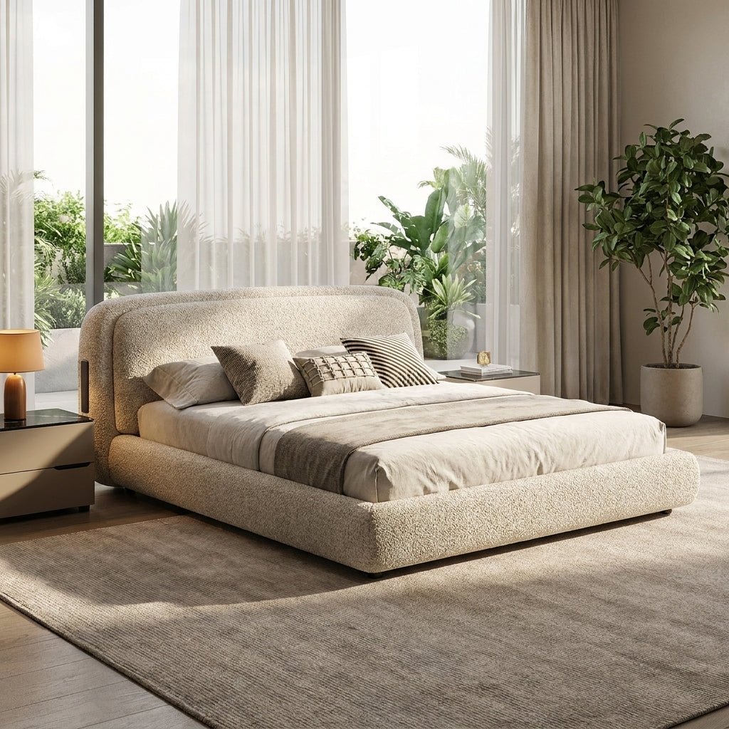 Fort - de - France King Bed with Matching Nightstands - Altera